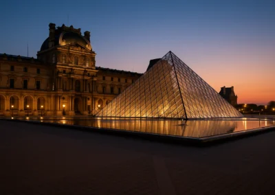 Musée du Louvre Virtuellement:  Salle des États Mona Lisa
