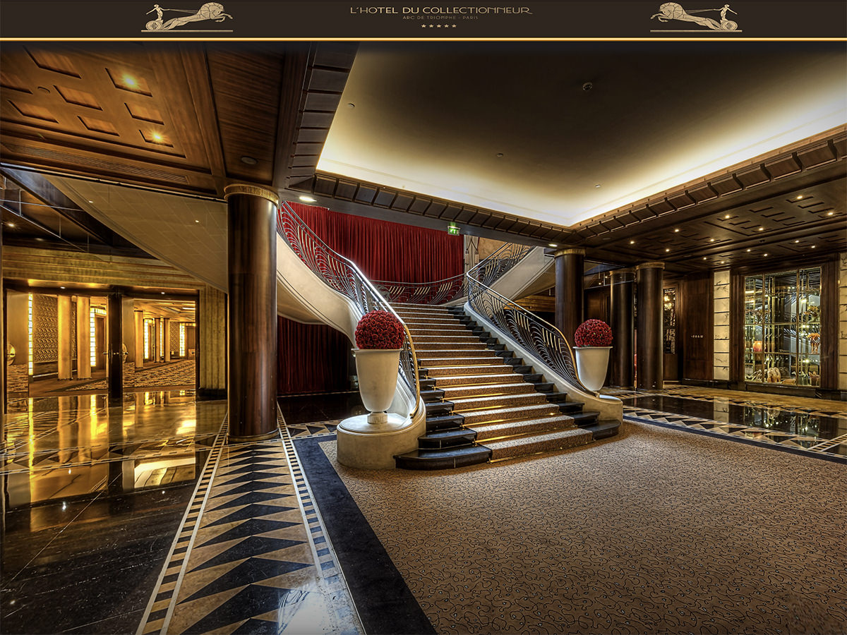 Visite virtuelle Hôtel du Collectionneur Paris Art Déco