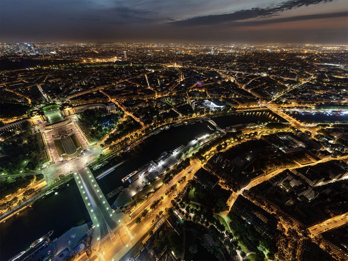 Visite virtuelle Tour Eiffel panorama Paris 360